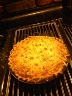 Crab Salad Quiche - Meemaw Eats