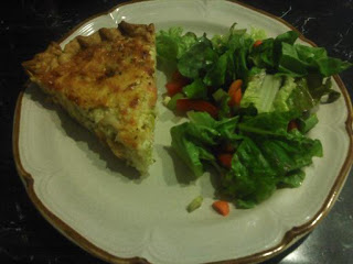 Crab Salad Quiche - Meemaw Eats