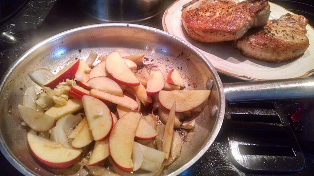 Pork Chops Red Cabbage Apples | Meemaw Eats
