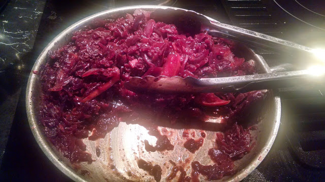 Pork Chops Red Cabbage Apples | Meemaw Eats