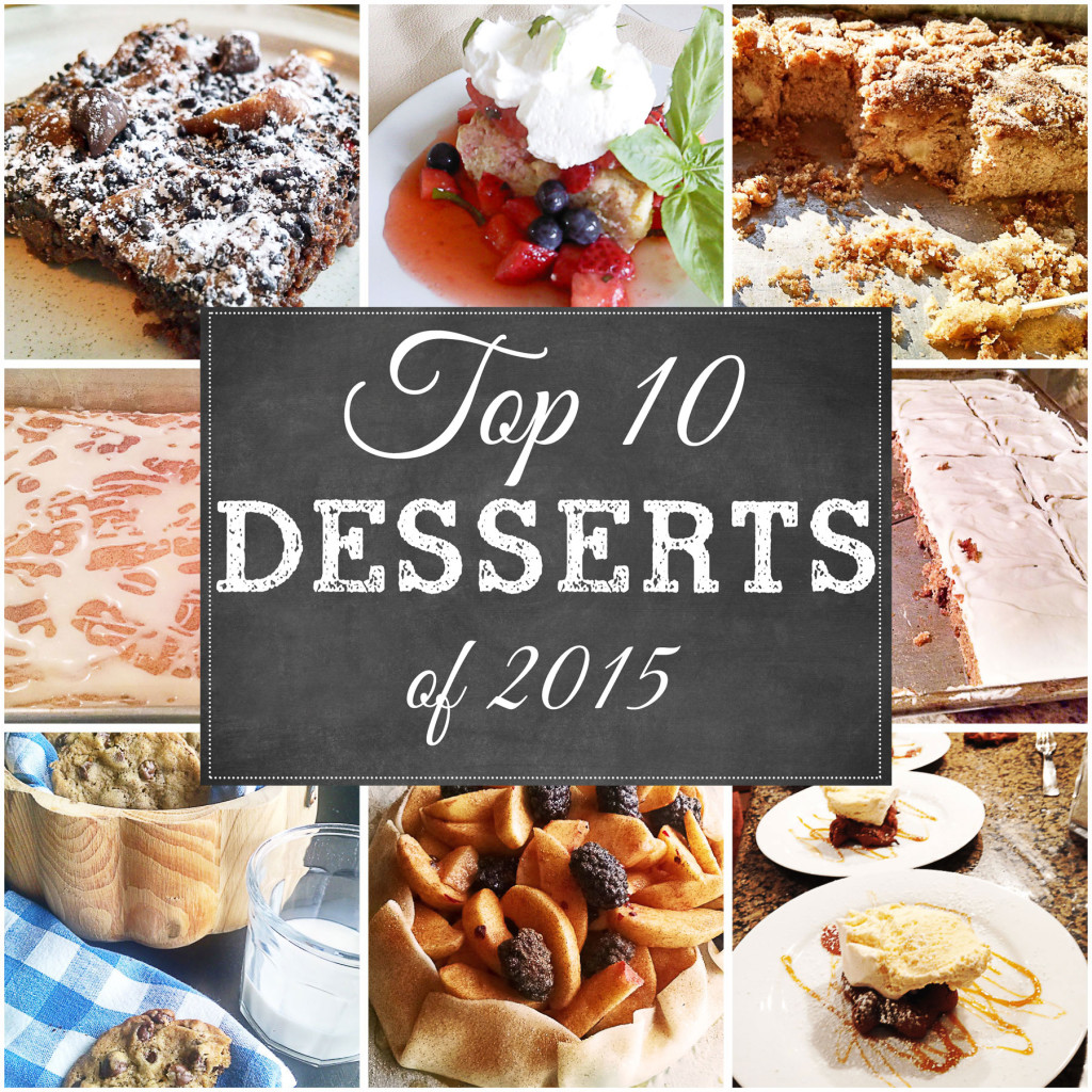 Top 10 Desserts of 2015 | Meemaw Eats