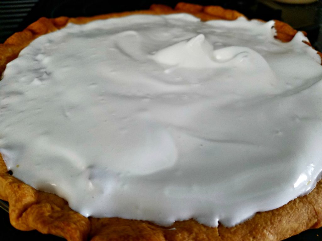 Rhubarb Cream Pie | Meemaw Eats