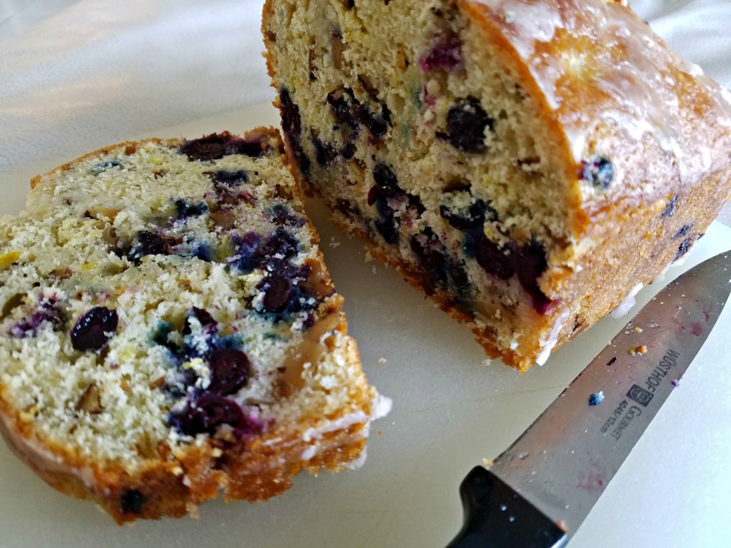 Blueberry Lemon Walnut Bread | Meemaw Eats