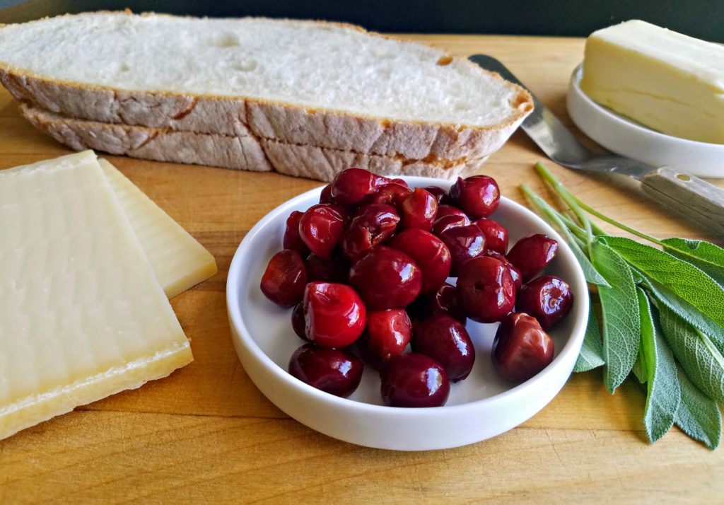 Grilled Gruyere Cherry Sage Panini | Meemaw Eats