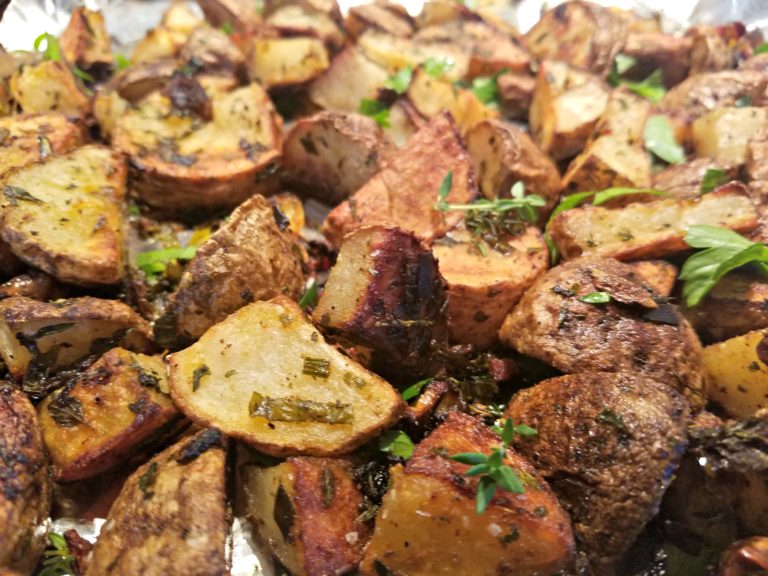 Herb Roasted Potatoes - Your Dinner Guests Will Thank You - Meemaw Eats