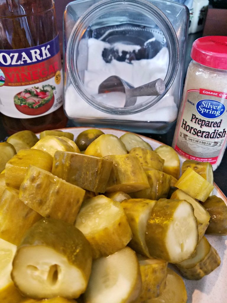 Horseradish Pickles | Meemaw Eats