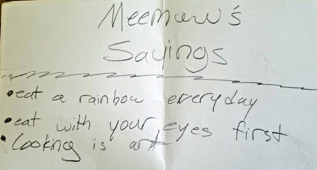 Meemaw's Sayings | Meemaw Eats