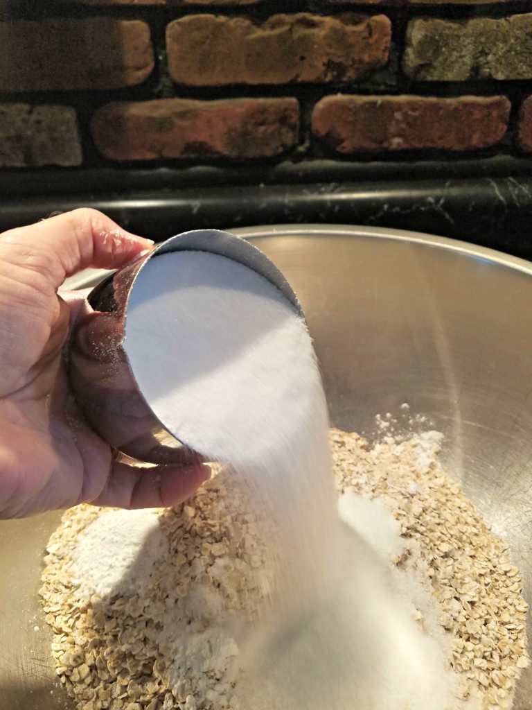 Chewy Coconut Oatmeal Dishpan Cookies | Meemaw Eats