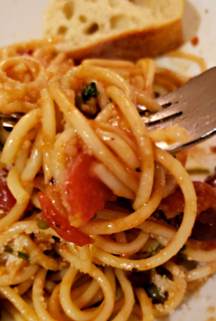 Spaghetti Puttanesca | Meemaw Eats